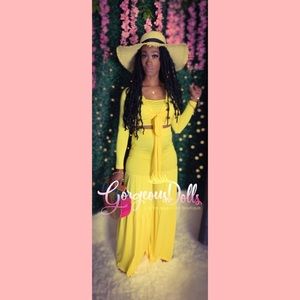 2pc Long Sleeve Tie UP Crop Top Wide Leg Pant Set